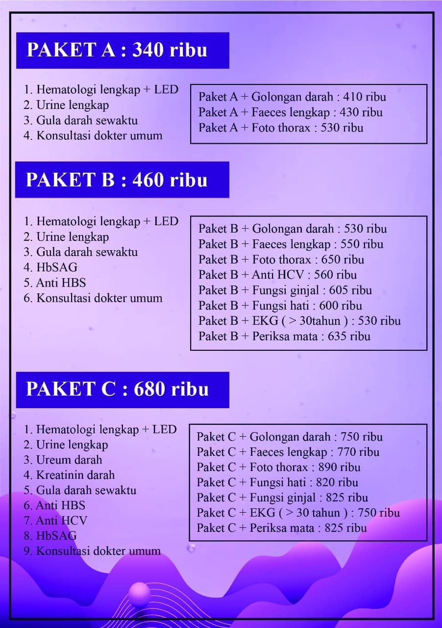 Poster MCU Baby Sitter, Driver, dan Care Giver RS JMC, lembar kedua.