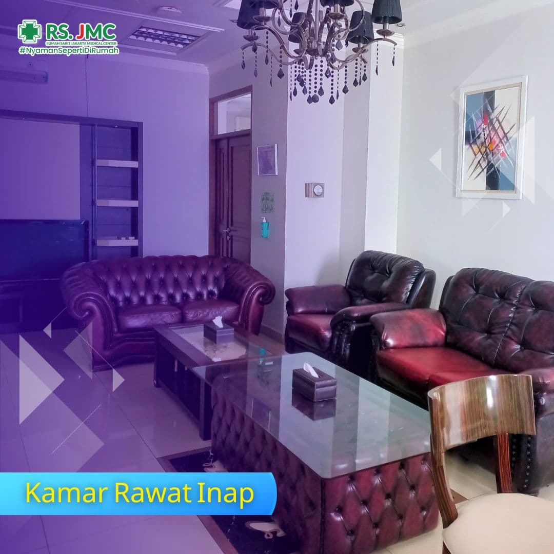 Kamar rawat inap RS Jakarta Medical Center.