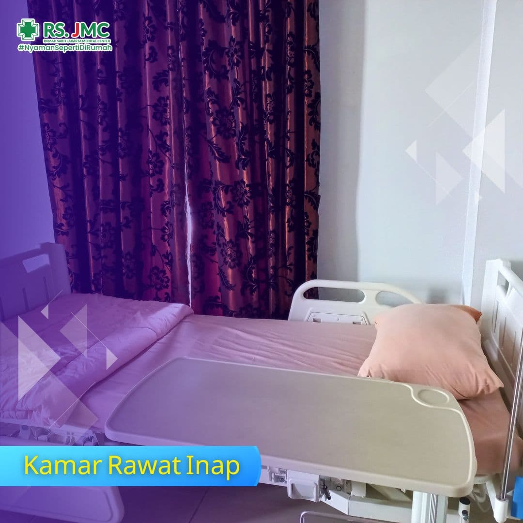 Kamar rawat inap RS Jakarta Medical Center.