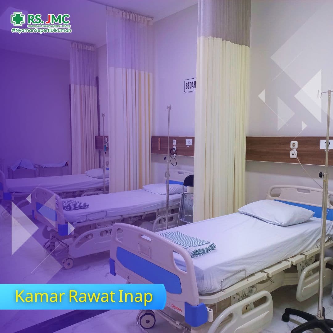 Kamar rawat inap RS Jakarta Medical Center.