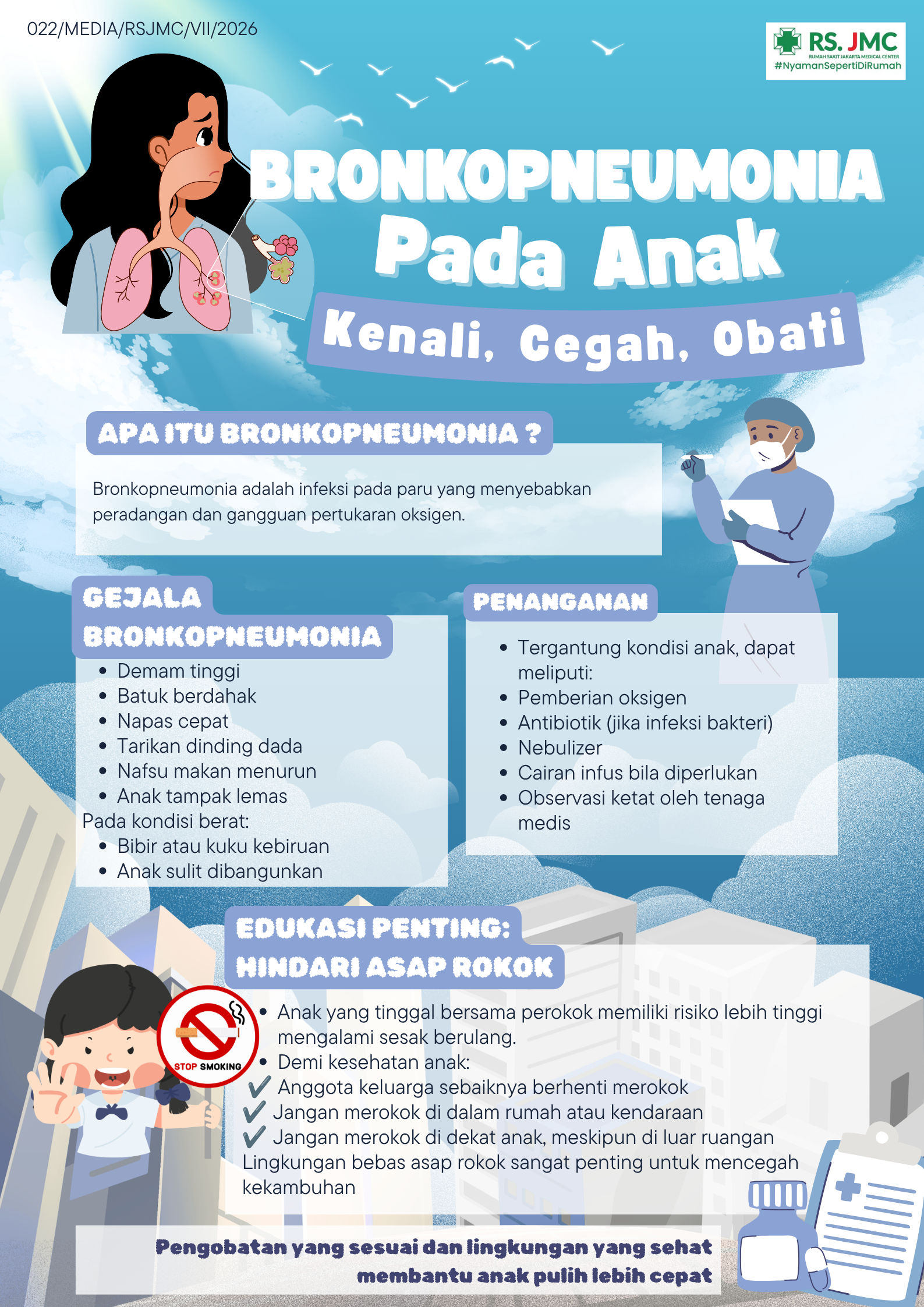 poster bronkopneumonia pada anak Poster Bronkopneumonia Pada anak